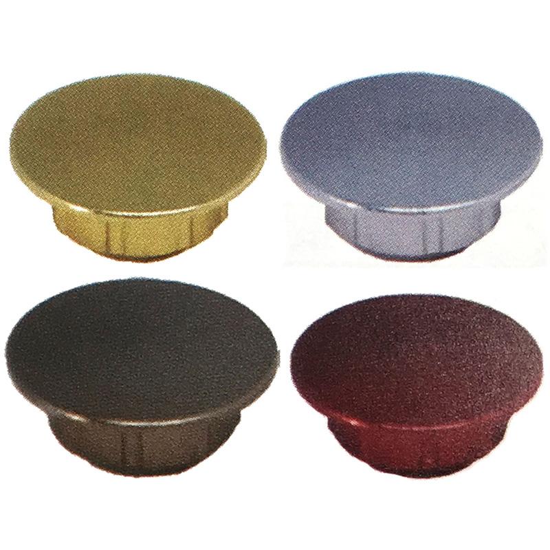 ビスキャップ ハイメタル 100個入 4色 カラー選択 プラ10号箱 ビス穴