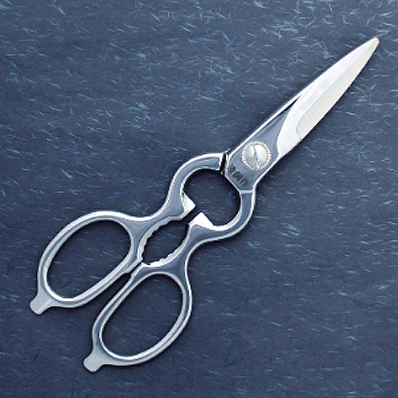 2個セット] キヨツナ シェフキッチン鋏 20cm 全身ミラー UT103 みき