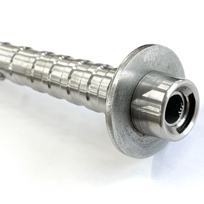 手鈎 オールステンレス シーフック 丸座付 480mm 16148 魚 カゴ 引っ掛け フック ヒシカネカ 三冨D_3