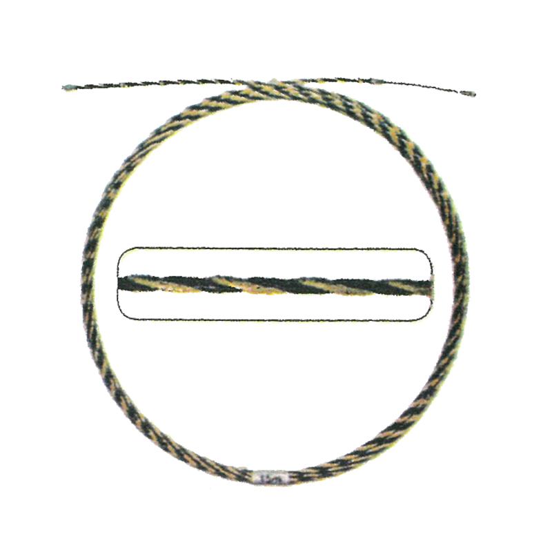 通線ワイヤー 撚線数2本 30m ロッド径5.3mm 最大荷重250kg D2-G0030 入線 呼び線 リード 電設道具 シムコH | 
