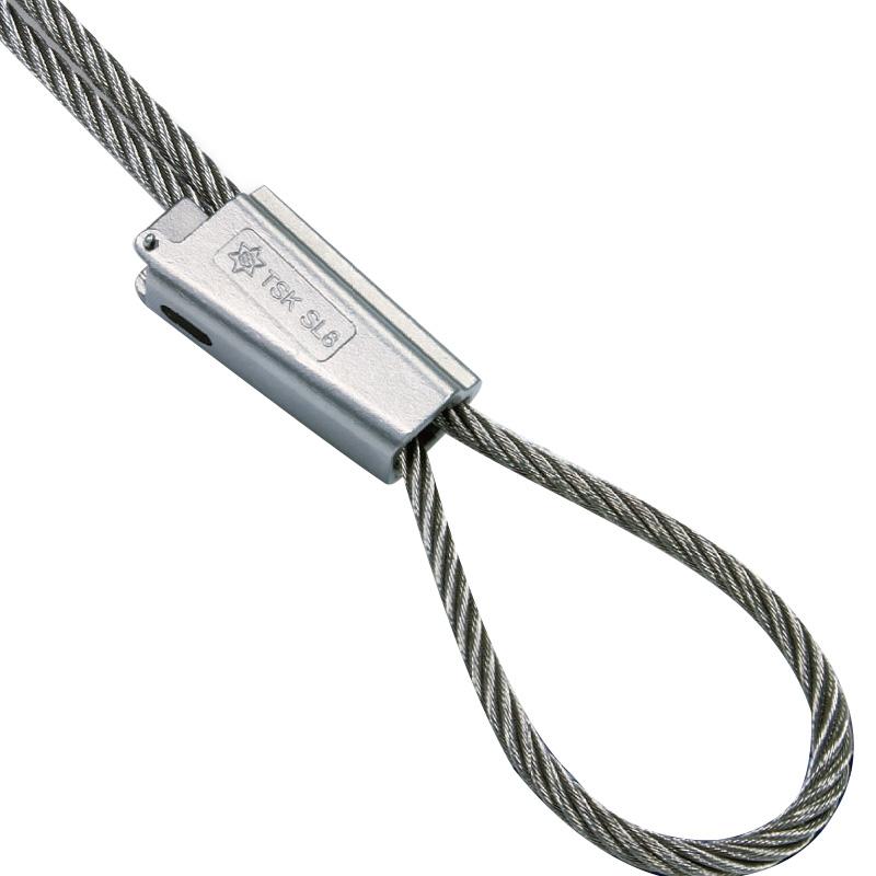 ワイヤーグリップ シンプルロック SL8-S 適応ロープ 8mm 9mm ステンレス ワイヤーロック 特殊工具不要 TSK コT 代引不可 個人宅配送 不可 :508220:プラスワイズ建築 通販 TRUSCO ワイヤーロープスリング Aタイプ アルミロック 8mmX4m TWAL-8S4 1本 ▼819-1660