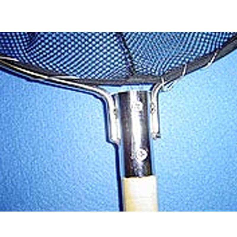 玉網 養魚用 ステンレス 二重枠 三角玉網 bl-1 115cm 網目3mm 黒