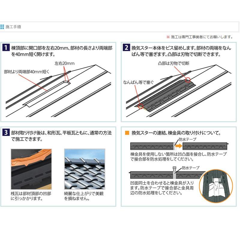 代引き手数料無料 小屋裏換気部材 換気スター 10 5本入 開口面積384平方m 10x190x 屋根材 馬場商店 共b レビューで送料無料 Zoetalentsolutions Com