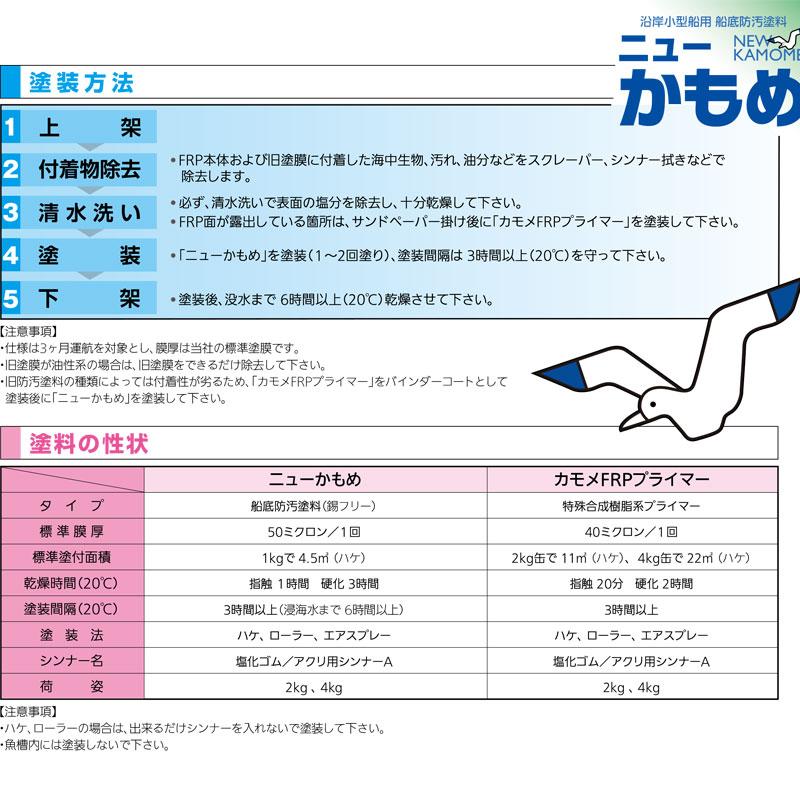 船底塗料 ニューかもめ レッド 4kg 錫フリー FRP船用 沿岸小型船 船底塗料 ニューかもめ レッド 4kg 錫フリー FRP船用 沿岸小型船