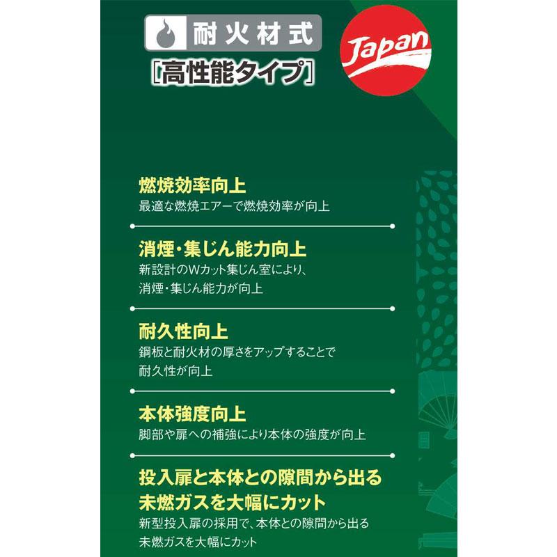 焼却炉 耐火材式 木くず 紙くず 大型ごみ SP2-500J 高性能タイプ 運賃取付費込価格 届け出不要 税制優遇適用可能 DAITO 金T 代引不可 個人宅配送不可｜plusyskenchiku｜02