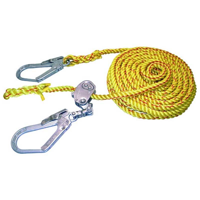 足場用親綱ロープ緊張付き20メートル Amazon.co.jp: エステル製親綱ロープ 緊張器付 16mm (20M