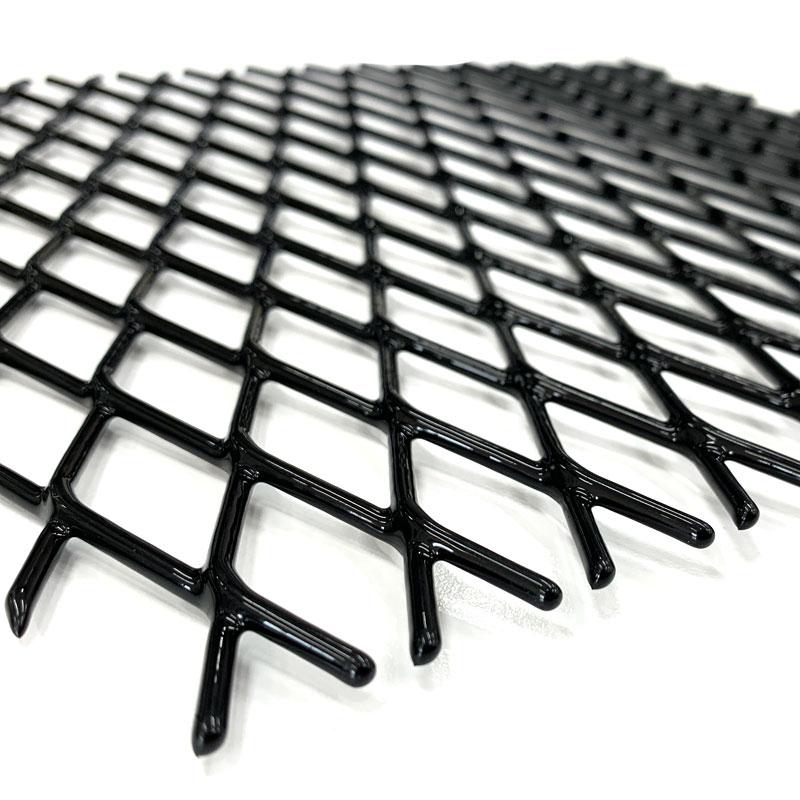 コーティングエキスパンドメタル ブラック 1829x914 XS42 3x6板 樹脂