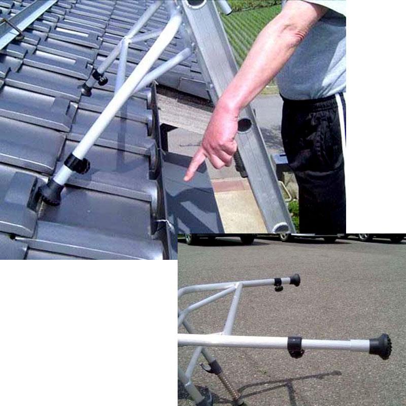 ハシゴ用アタッチメント 雨どいリリーフ ワンタッチ取付 メーカーを