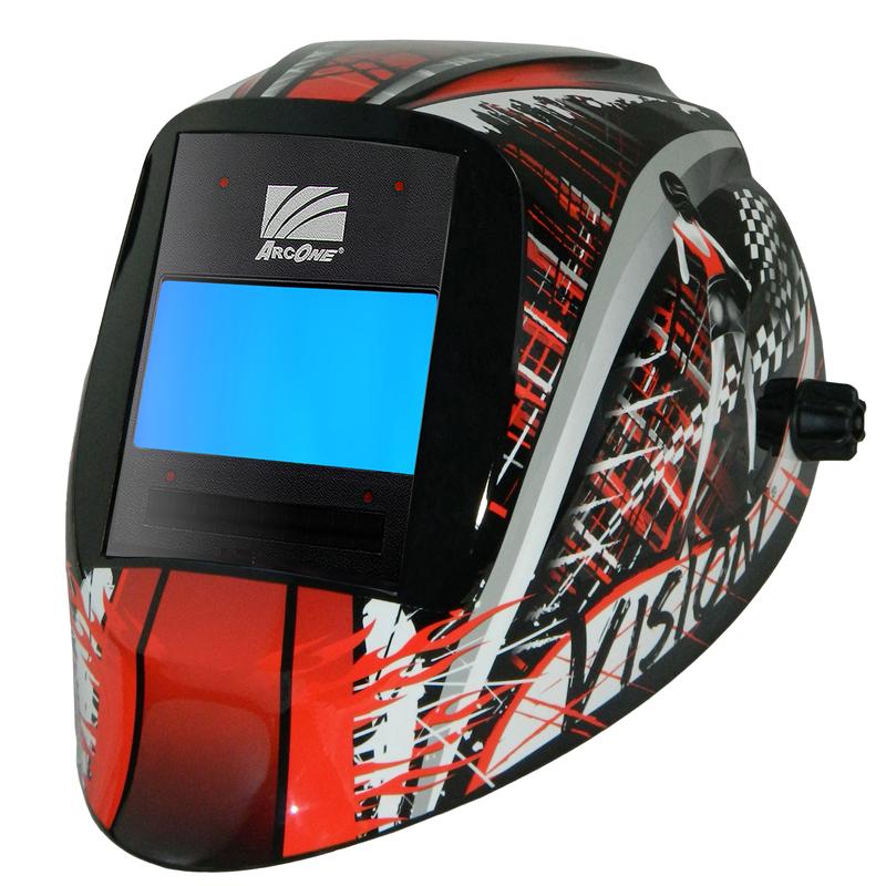 溶接ヘルメット VISION X54VI カラー選択 溶接フィルターX54VI付 自動調光レンズ ARCONE Eシ 代引不可