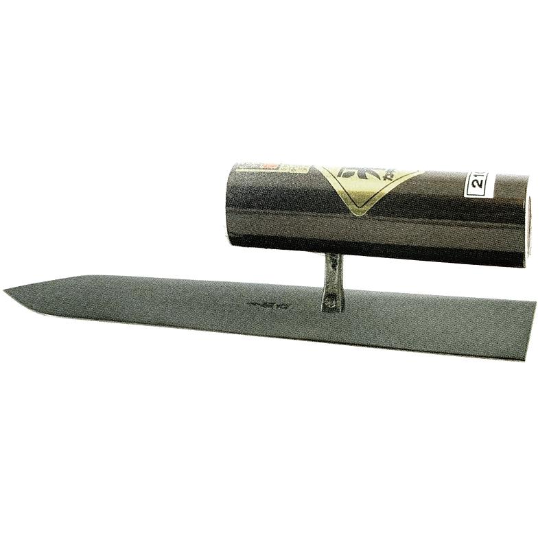 伝統工芸品 本鍛造手打 仕上鏝 210mm 本焼安来鋼 白紙2号 2分押 0200 