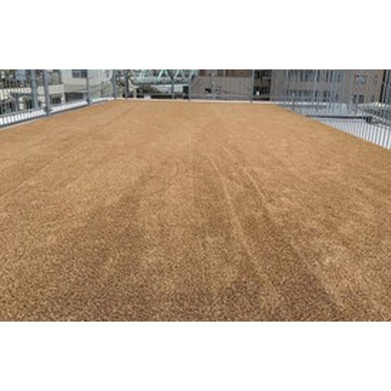人工芝 景観用 1x10m SH-C30L-BROWN ブラウンカラー 芝高30mm 防炎