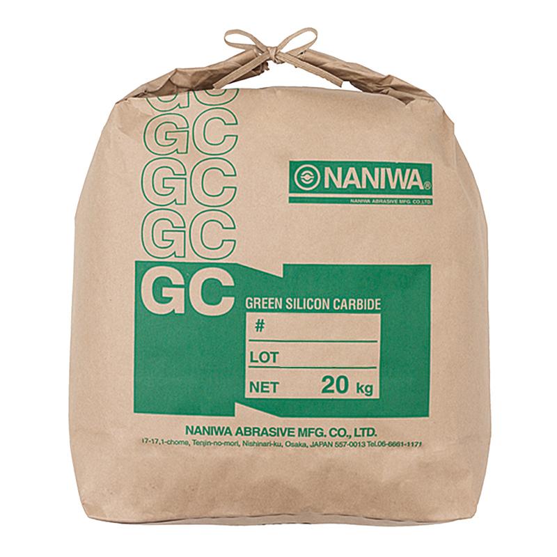 ナニワ研磨工業 サンドブラスト用砂 GC砂 字彫り用 Nマーク ＃500 20kg