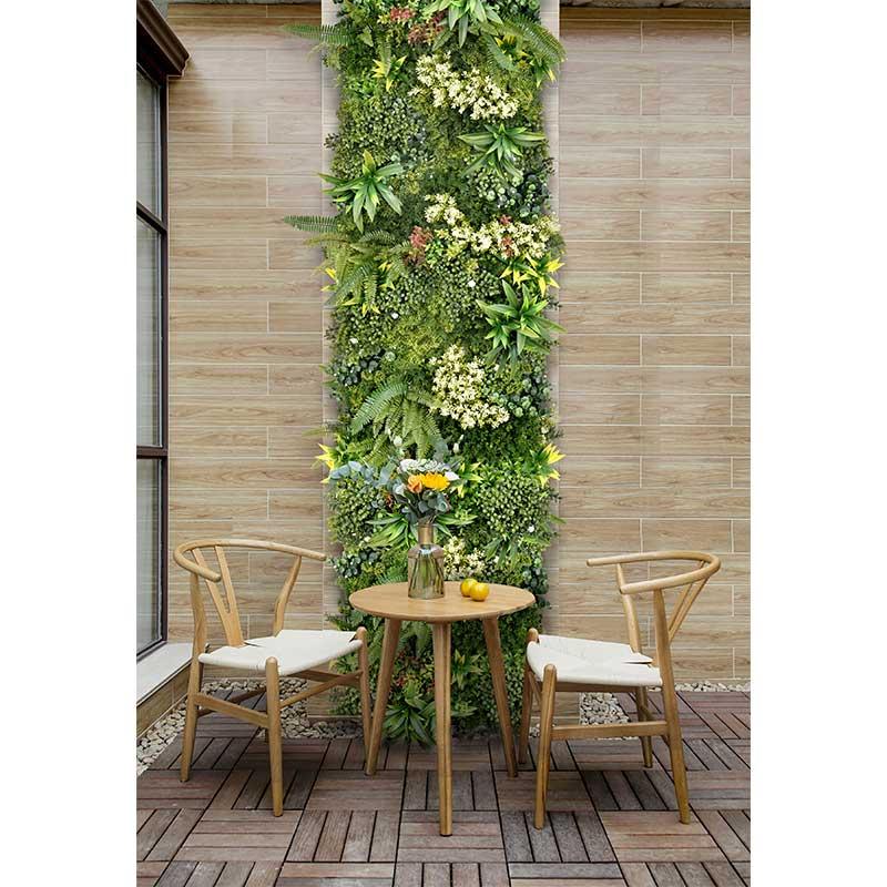 壁掛けフェイクグリーン 0.5x0.5 3枚入 ABC各1枚ずつ SHU-AM