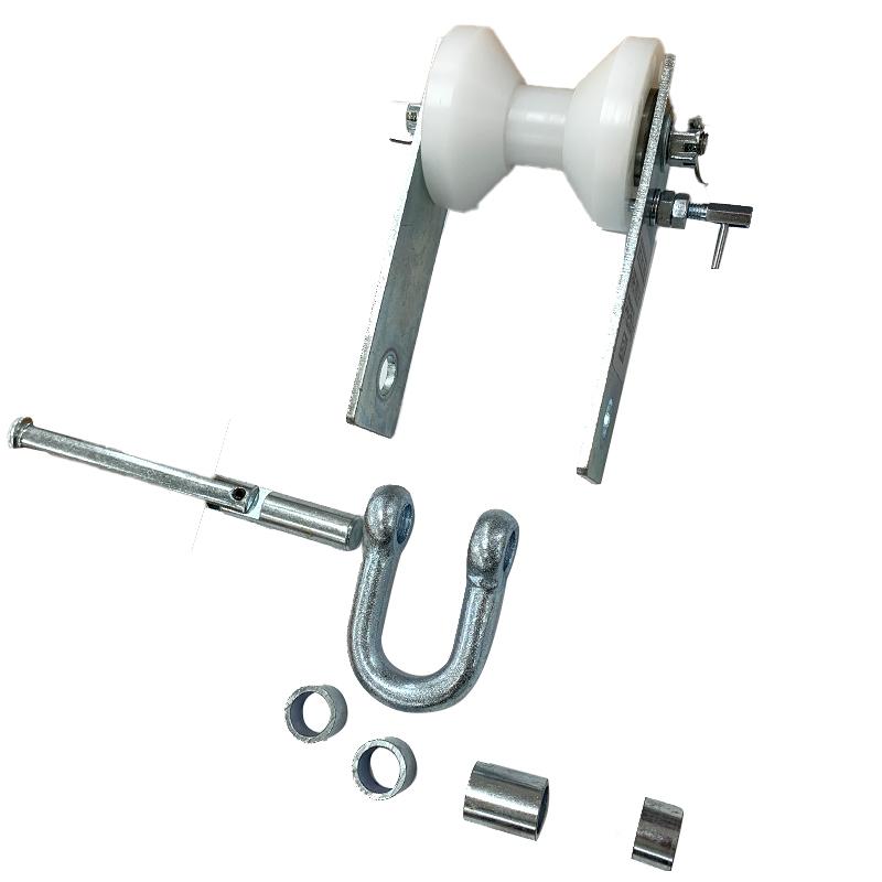 単管パイプトロリー 車輪ロック付 PR250BK 定格荷重250kg 適応 単管パイプトロリー 車輪ロック付 PR250BK 定格荷重250kg 適応