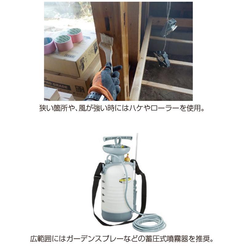 シロアリポリス 防腐防蟻ホウ酸水 クリア 19L BHK-1870 シロアリ 