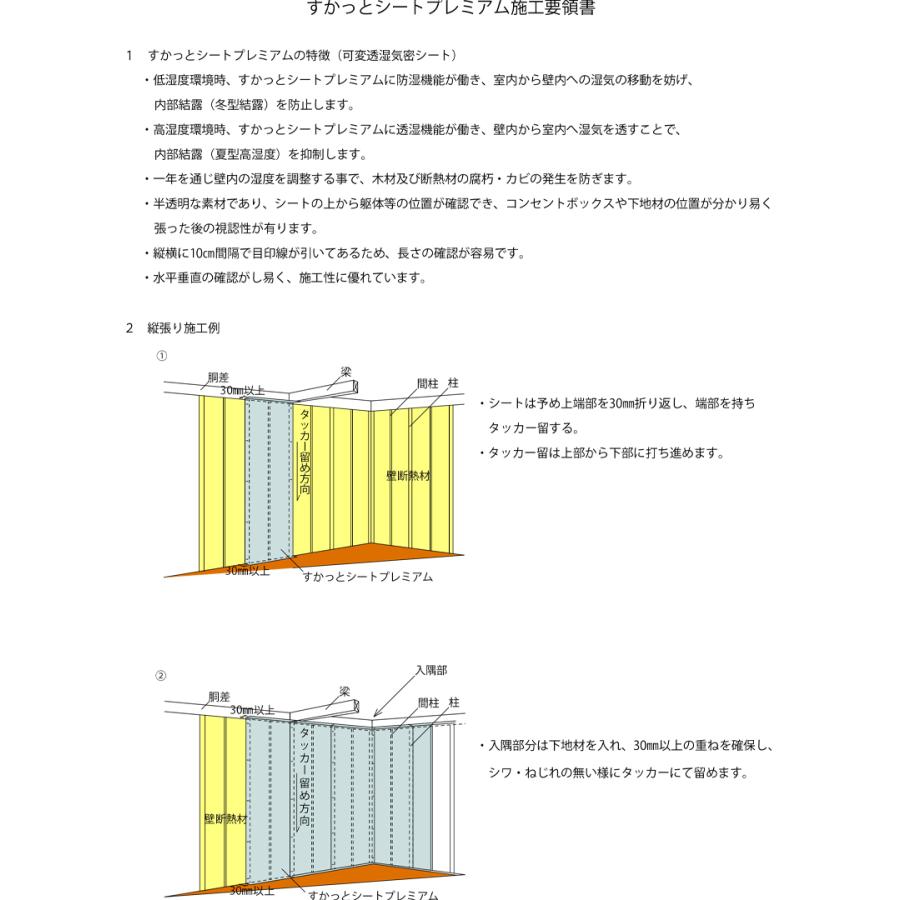 酒井化学工業 透湿気密シート すかっとシートプレミアム TSP15 約0.3