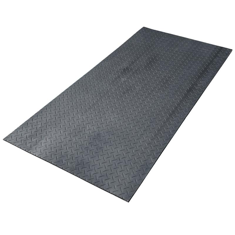 安全ゴムマット 15mm厚 1000x2000 AZGM15 34kg 合成繊維あり/なし 強度