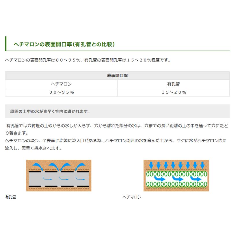 暗渠排水材 ヘチマロン透水マット 全透水タイプ FTタイプ 33FT 300ｘ2000mm 厚み30mm 目詰まりしにくい サンコーテクノ カS 代引不可 個人宅配送不可