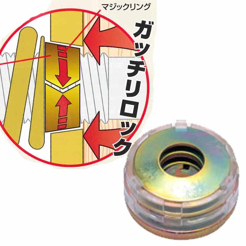 耐震 座金 タイトニック TZ12SES-I 300個入 Zボルト 12mm 対応 木痩せ 