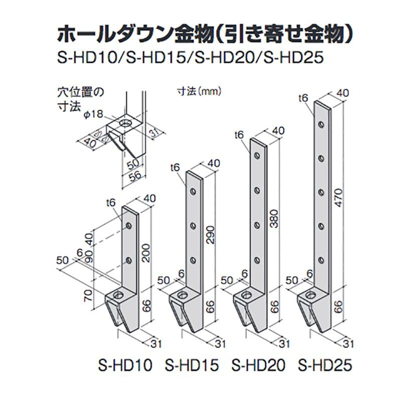 ホールダウン金物 12本入ホールダウン金物 12本入 引き寄せ金物 S Hd25 Zマーク 軸組工法用 土台又は基礎と柱の接合および上下階の柱相互の接合 6004 アミd 5579 プラスワイズ建築 通販 Yahoo ショッピング