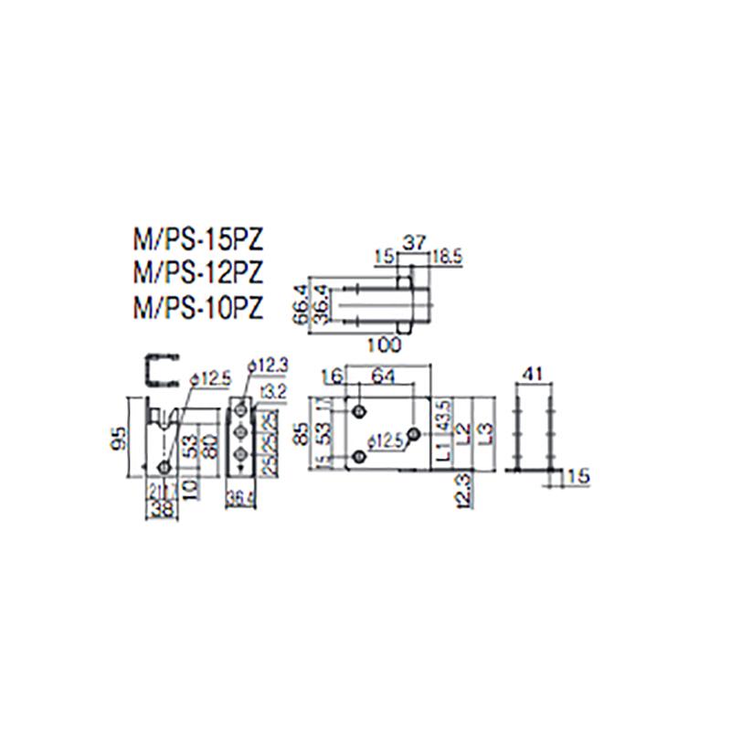 60セット　金物工法　プレセッター　梁受金物　タイプM　カネシン　PS-15PZ　ブロイズ　アミ　[国産材にも対応した無垢材タイプ]　M　901132