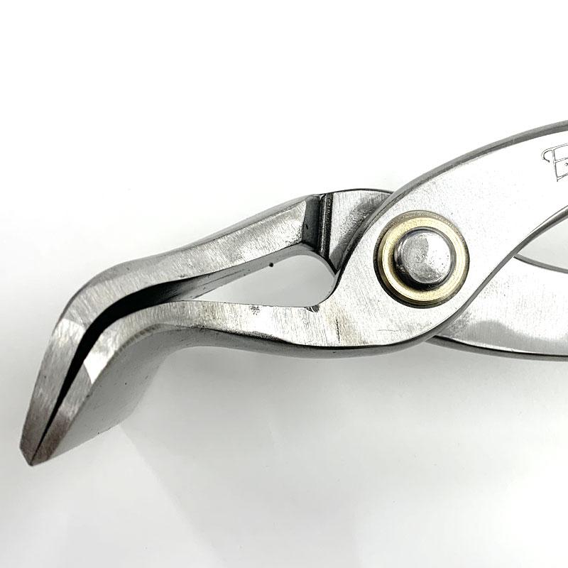 光ミニシザー ツボタ 種光 ステンレス製ビッグカット口厚スタンダード 平掴箸