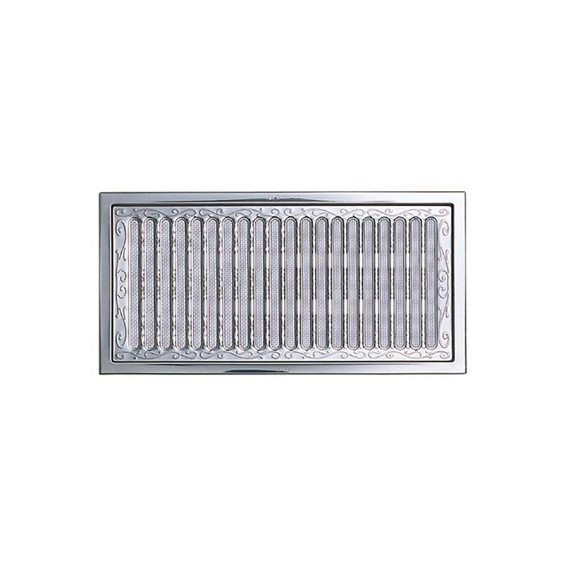 給・排気口用部品　セット 30枚】 換気口 自然給排気口部品 床下換気口 ステンレス製 (唐草) 金網