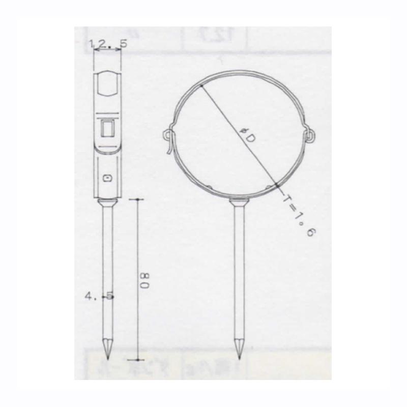 タッチバンド 100個入 75mm ドブメッキ 107204 【自動】 野島角清 アMD