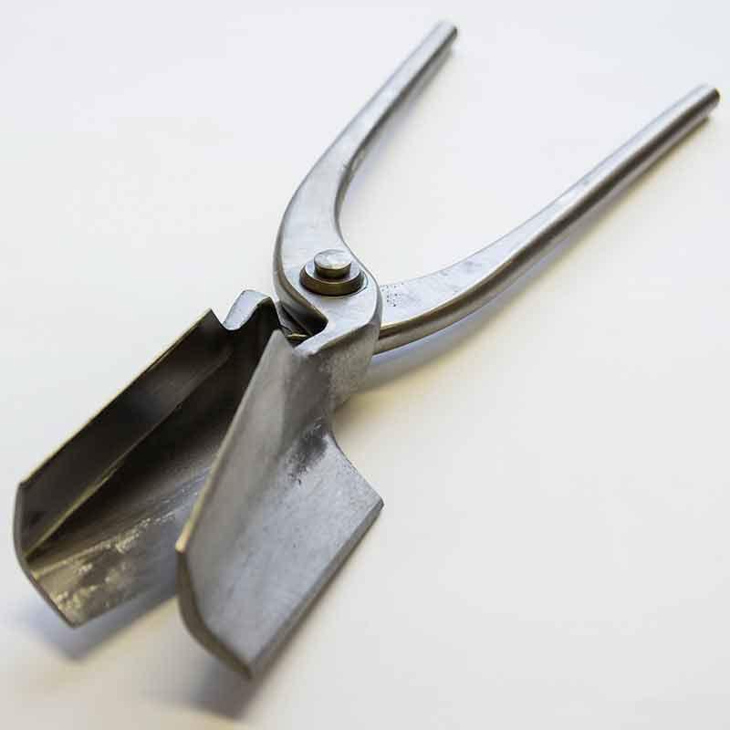 種光 ステンレス製 谷折(右) No.8874 8740 板金工具 つかみ箸 つかみ