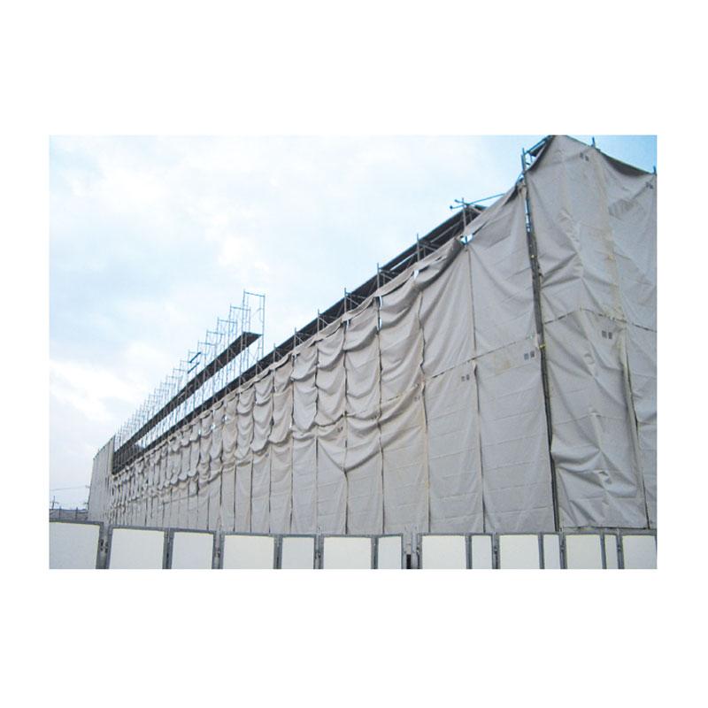 ターピー　エコ　防音シート　1.8×5.1m　グレー　壁面養生　10枚　解体工事　日本製　萩工　代引不可　個人宅配送不可