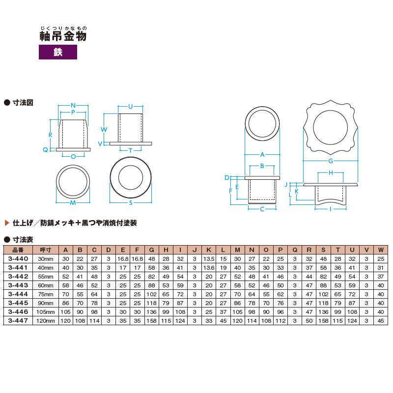 鉄 軸吊金物 セット 60mm 3-443 門金具 エイト 北別 アM 代引 鉄 軸吊金物 セット 60mm 3-443 門金具 エイト 北別 アM 代引