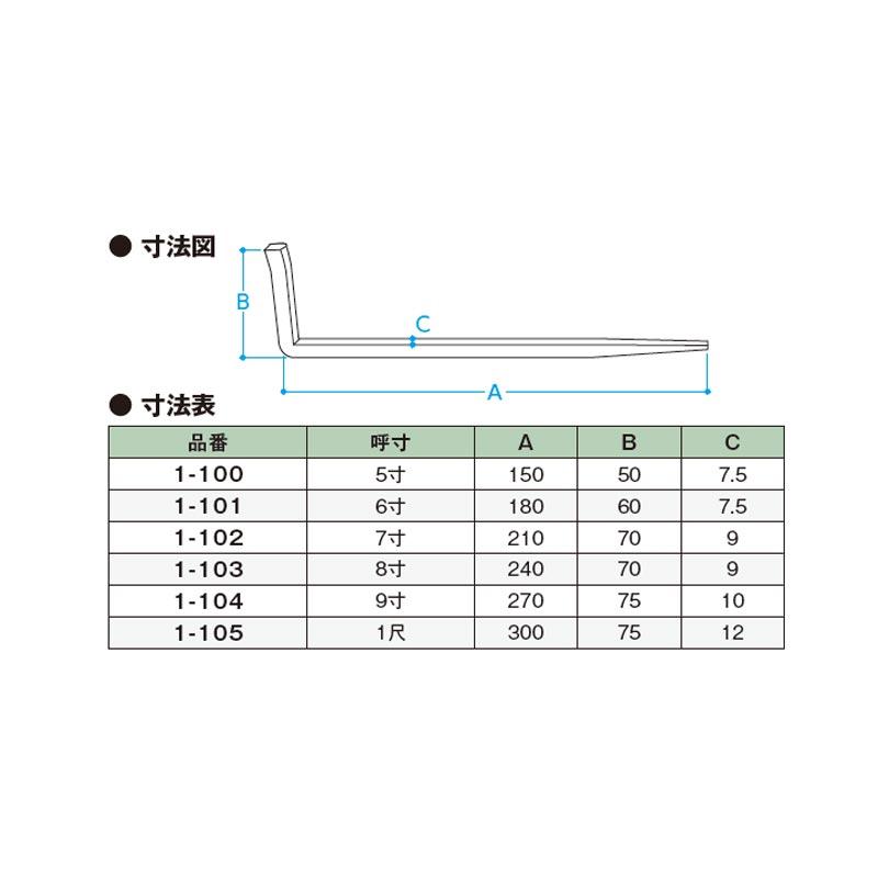 和釘 倉折釘 鉄製 240mm 8寸 1-103 くらおれ くぎ 門金具 エイト 和釘 倉折釘 鉄製 240mm 8寸 1-103 くらおれ くぎ 門金具 エイト
