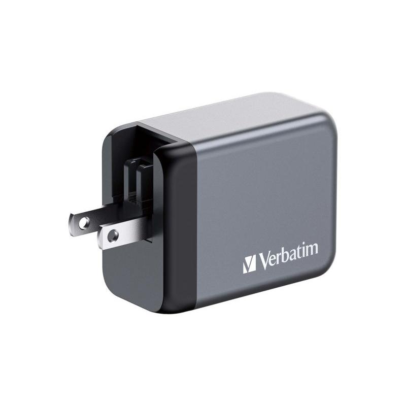 専用出品 Verbatim 32201 65W PD急速充電対応 GaNチャージャー 3ポート(USB-Cx2