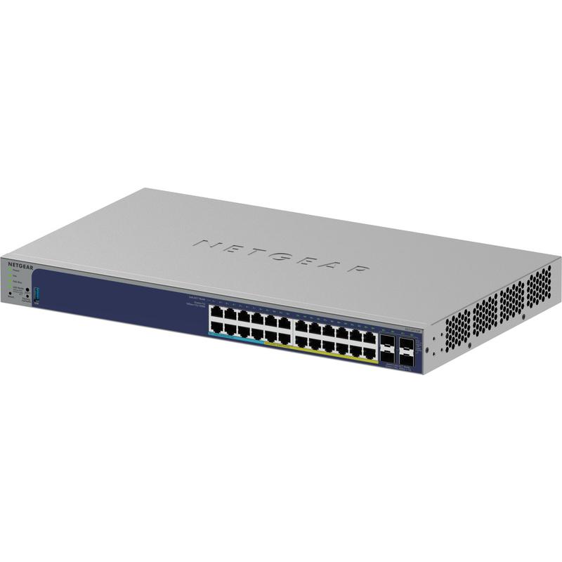 NETGEAR GS728TXUP-300JPS GS728TXUP ギガ24ポート SFP+x4 アップリンク PoE++対応スマートクラウドスイッチ_2