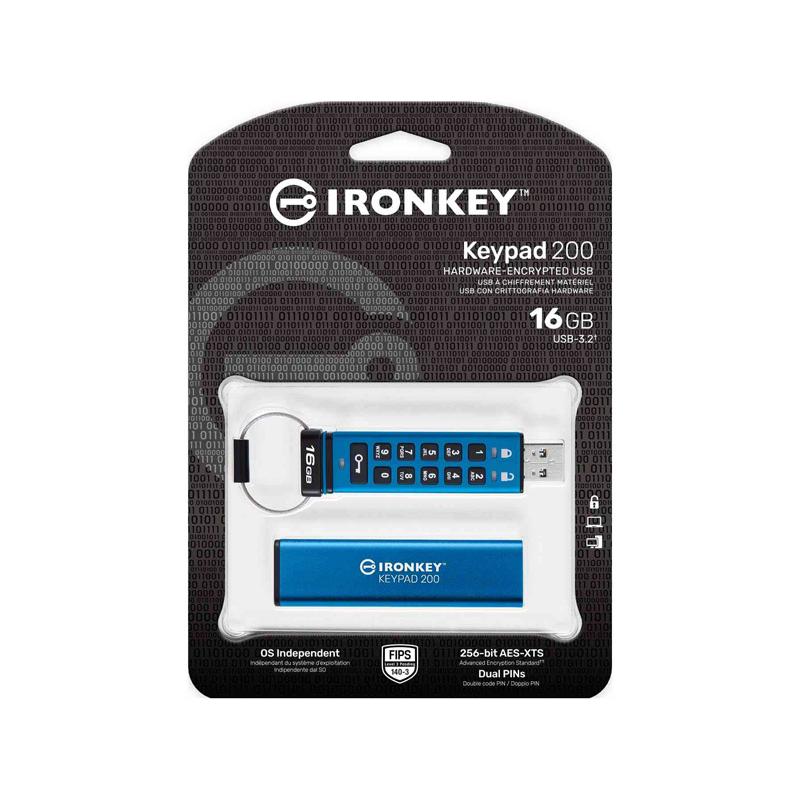 おがです。 キングストン IKKP200/16GB KINGSTON IRONKEY KEYPAD 200 USB