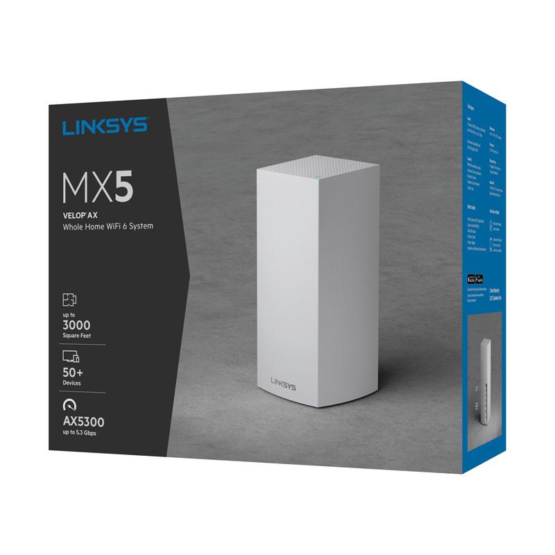 LINKSYS MX5300-JP Velop AX/ Wi-Fi6対応/ メッシュWi-Fi 無線LANルーター