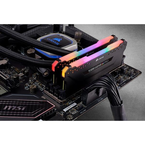 コルセア(メモリ) CMW64GX4M2E3200C16 DDR4-3200MHz デスクトップPC用 メモリ VENGEANCE RGB PRO シリーズ 32GBx2｜plusyu｜04