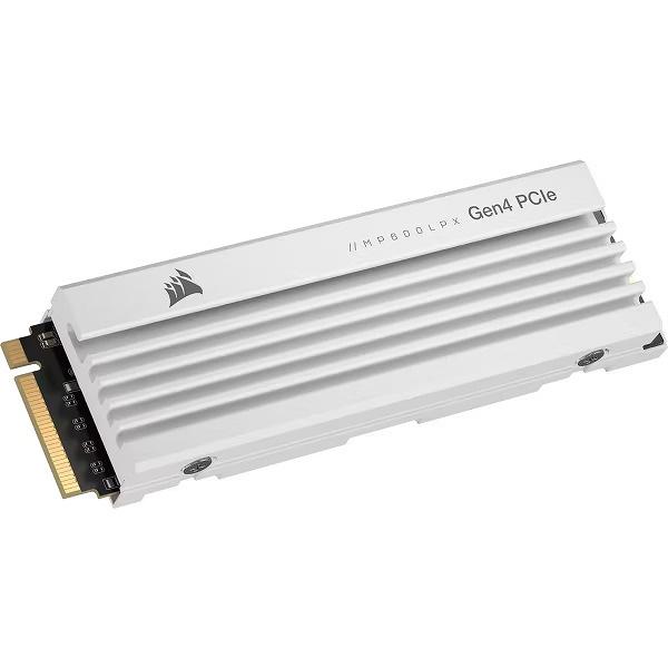コルセア(メモリ) CSSD-F4000GBMP600PLPW MP600 PRO LPX White PCIe Gen4 x4 NVMe M.2 SSD 4TB｜plusyu｜02