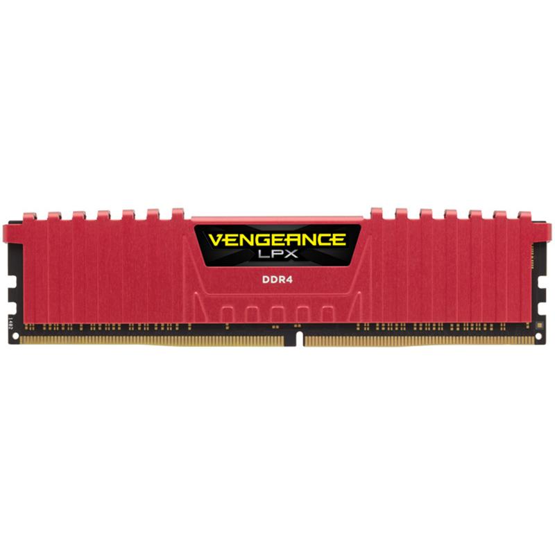 コルセア(メモリ) CMK8GX4M2A2666C16R VENGEANCE LPX Red PC4-21300 DDR4-2666 8GB(2x4GB) For Desktop｜plusyu｜03