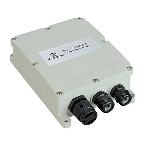 MicrosemiCorporation PD-9601GCO/AC PoEインジェクタ 屋外用 1ポート IEEE802.3bt対応 90W (ACケーブルなし） | 