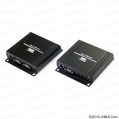 ジョブル VKM04 VGA・USB・音声・赤外線・RS232C CAT5e伝送器