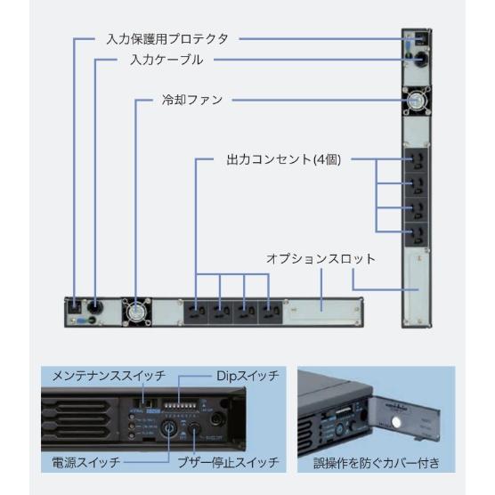 ユタカ電機製作所 YEUP-051SPHW5 常時インバータ方式 UPS510SPH 無償保証延長サービス5年付_1