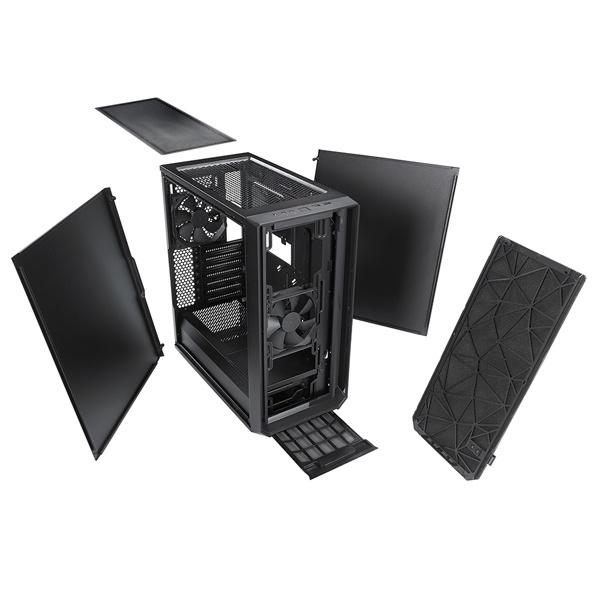 Fractal Design FD-CA-MESH-C-BKO ミドルタワー型PCケース Meshify C Solid Side Panel｜plusyu｜15