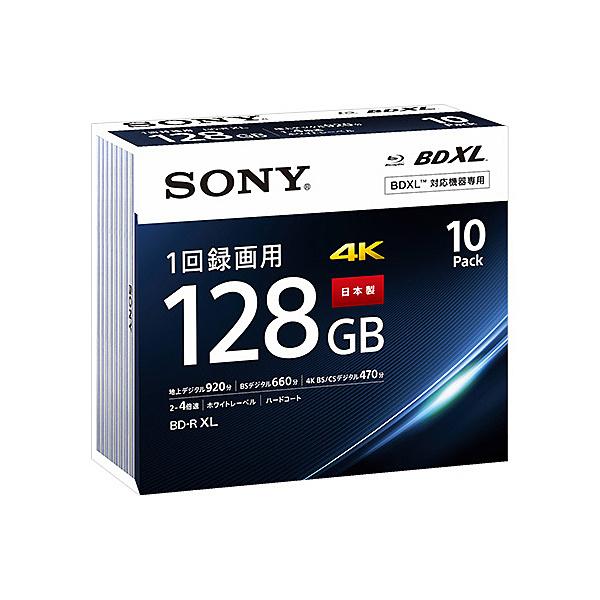 値引き SONY(VAIO) 10BNR4VAPS4 日本製 ビデオ用BD-R XL 追記型 片面4層128GB 4倍…