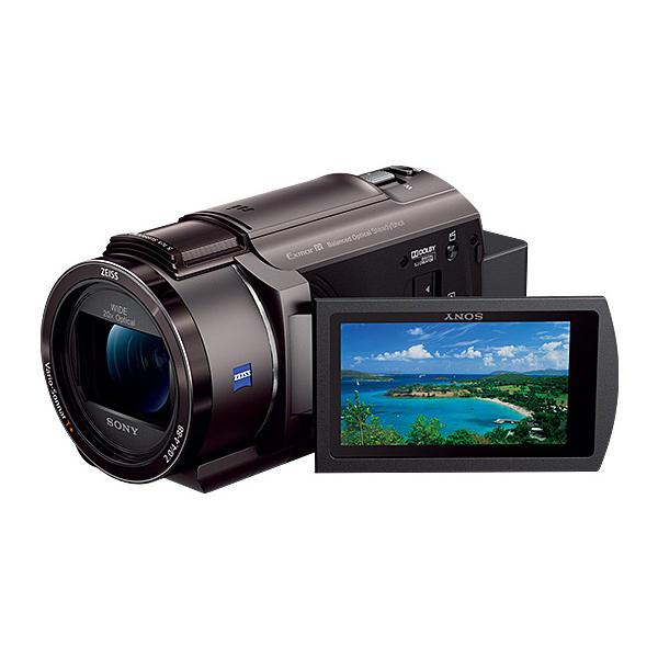 SONY(VAIO) FDR-AX45A/TI デジタル4Kビデオカメラレコーダー Handycam AX45A ブロンズブラウン｜plusyu｜02