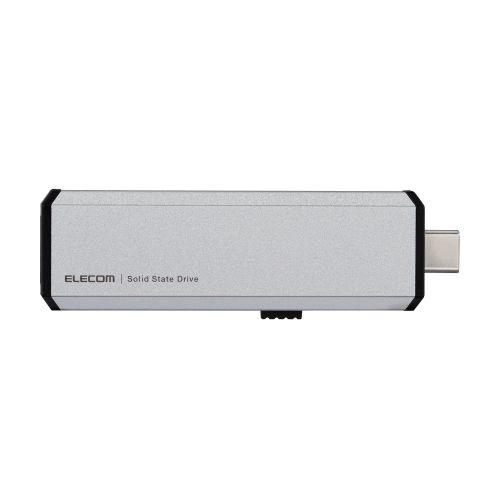 ELECOM ESD-EWA0250GSV 外付けSSD/ USB3.2(Gen1)対応/ スライド式/ Type-C&Type-A両対応/ 250GB/ シルバー｜plusyu｜05