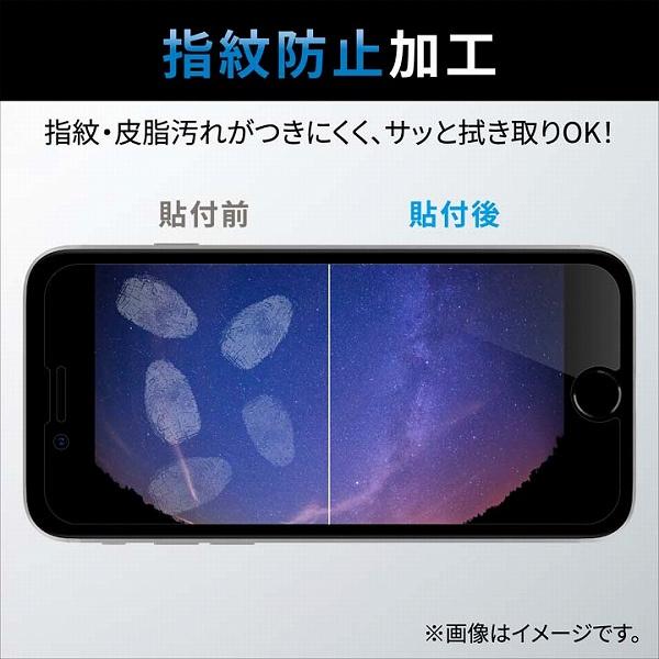 ELECOM PM-A22CFLF iPhone 14 Pro用フィルム/ 指紋防止/ 反射防止｜plusyu｜04