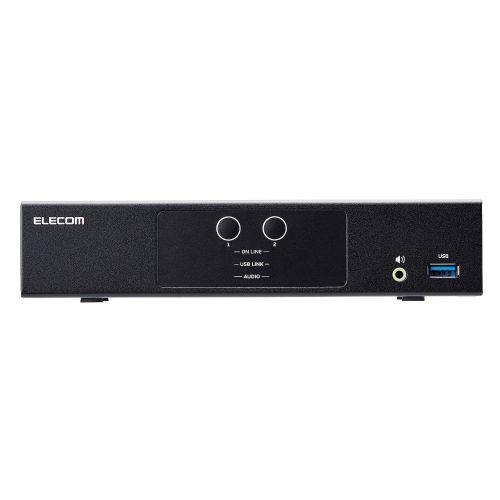 ELECOM KVM-NHUS2 パソコン切替器(KVM)/ HDMI/ 2ポートの画像