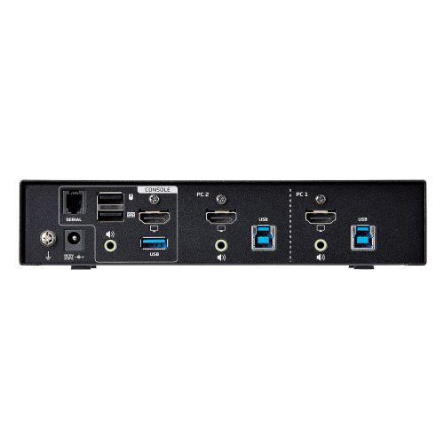 ELECOM KVM-NHUS2 パソコン切替器(KVM)/ HDMI/ 2ポートの画像
