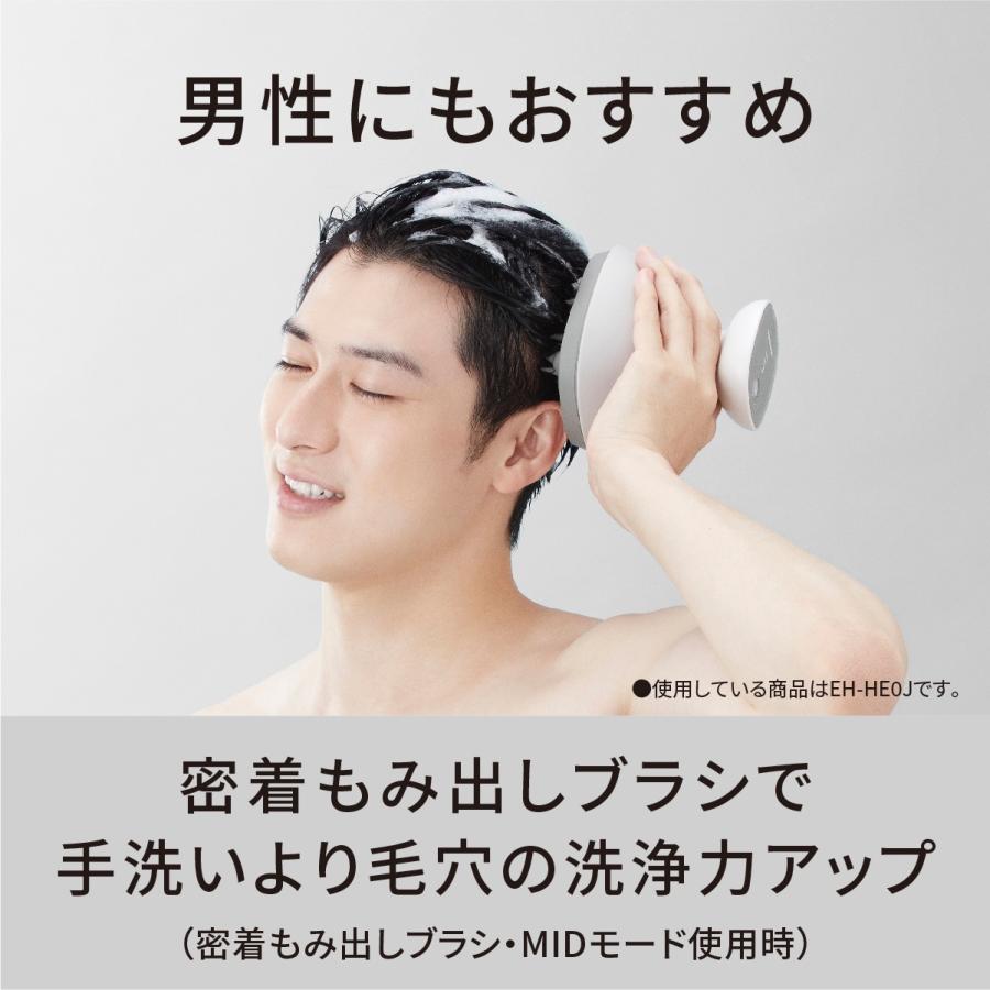 Panasonic EH-HE9J-S 頭皮エステ 〈スパイラル〉（シルバー調） : PLUS